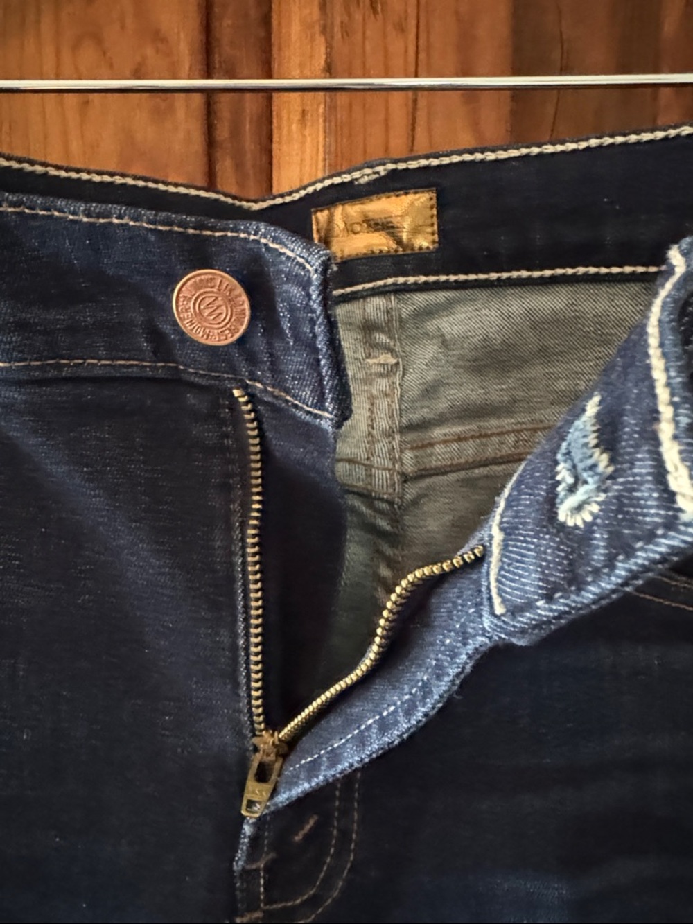 NWT MOTHER THE INSIDER CROP STEP FRAY JEAN COLOR OFF LIMITS SIZE 29P - Picture 4 of 12